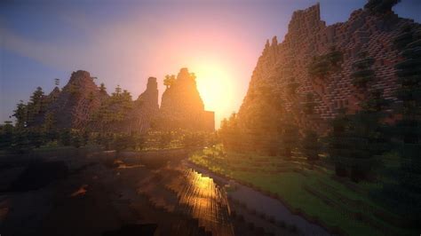 Desktop HD Minecraft Shaders Wallpapers - Wallpaper Cave