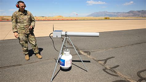 Hill Deploys Propane Cannon To Scare Off Birds Air Force Safety