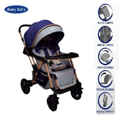 Coche Cuna Baby Kits Europa Azul Baby Kits Falabella