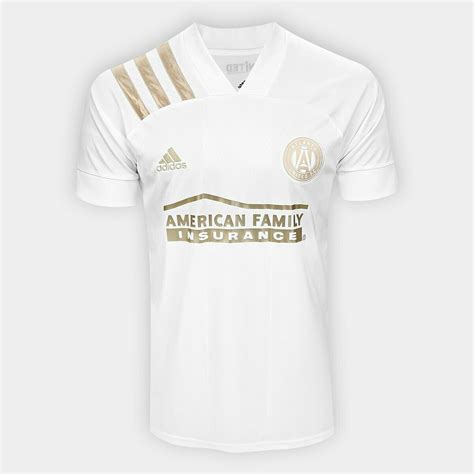 Camisa Atlanta United Away Torcedor Adidas Masculina Branco