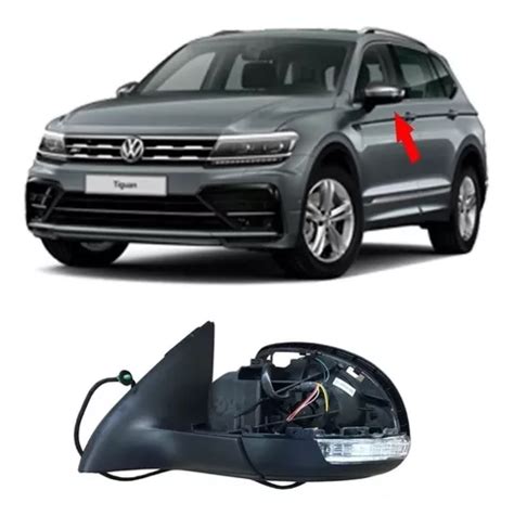 Retrovisor Tiguan El Trico Pisca Or