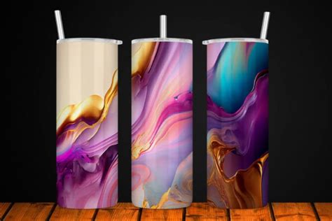 Liquid Marble Tumbler Sublimation Graphic By Sha Designs Creative Fabrica