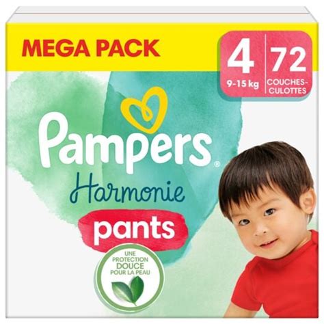 Couches Culottes Harmonie Pants Taille Kg Kg Pampers Le Paquet