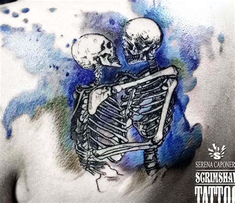 Love beyond death tattoo by Serena Caponera | Post 20109