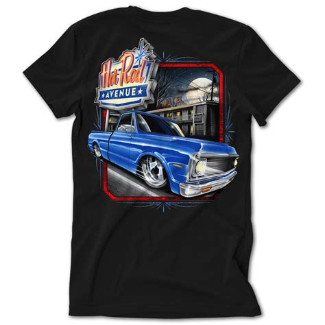 Hot Rod Avenue Black Low Vacant C10 Tshirt Low Label