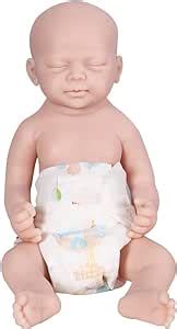 Aisite Full Silicone Reborn Baby Dolls Inch Unpainted Baby Doll