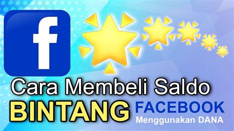 Cara Membeli Saldo Bintang Facebook Youtube