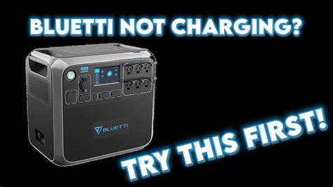 Troubleshooting The Bluetti AC200P Not Charging Try This First