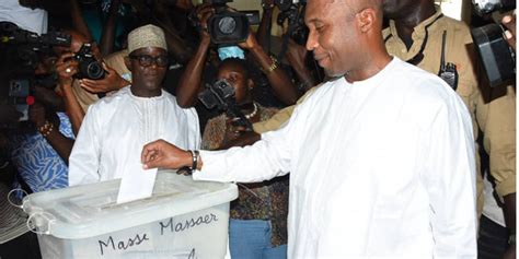 L Gislatives Large Victoire De Yaw Dans Le Centre De Vote De