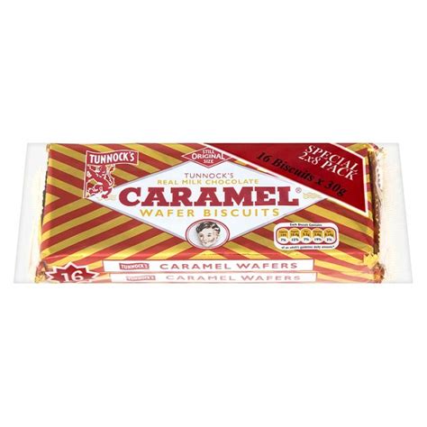 Ocado: Tunnock's Milk Chocolate Caramel Wafers 16 x 30g(Product ...