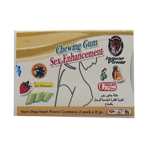 Chewing Gum Sex Enhancement For Women Yellow