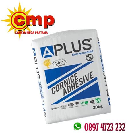 Jual Kompon Gypsum Cornice Adhesive Compound A Plus Kg Shopee