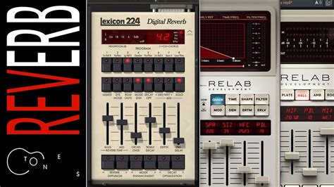 Relab Lx Vs Lx Essentials Vs Uad Lexicon Grand Reverb