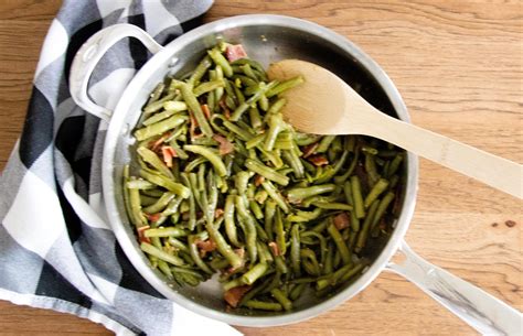 Sweet & Sour Green Beans Recipe Web Story - Small Town Scratch