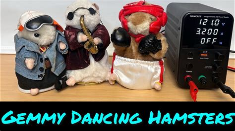 Toys Under High Voltage Gemmy Dancing Hamsters Youtube