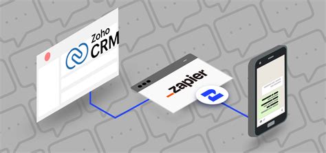 Cómo integrar WhatsApp con Zoho CRM fácilmente con 2Chat y Zapier