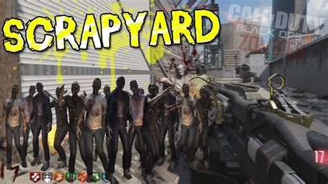 Huge Map Scrapyard Black Ops 3 Custom Zombies Youtube