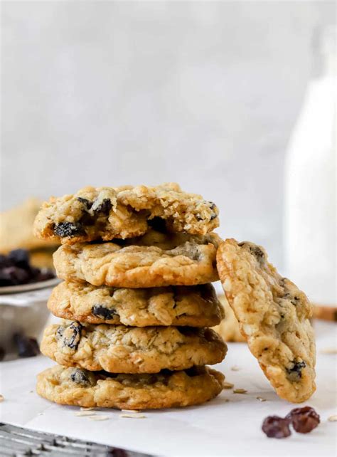 Easy Oatmeal Raisin Cookies Boston Girl Bakes