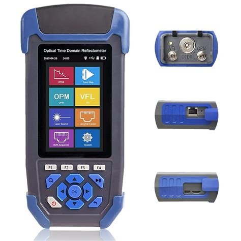 Otdr Tester Fiber Optic Cable 9 In 1 Multifunction 13101550nm 2422db