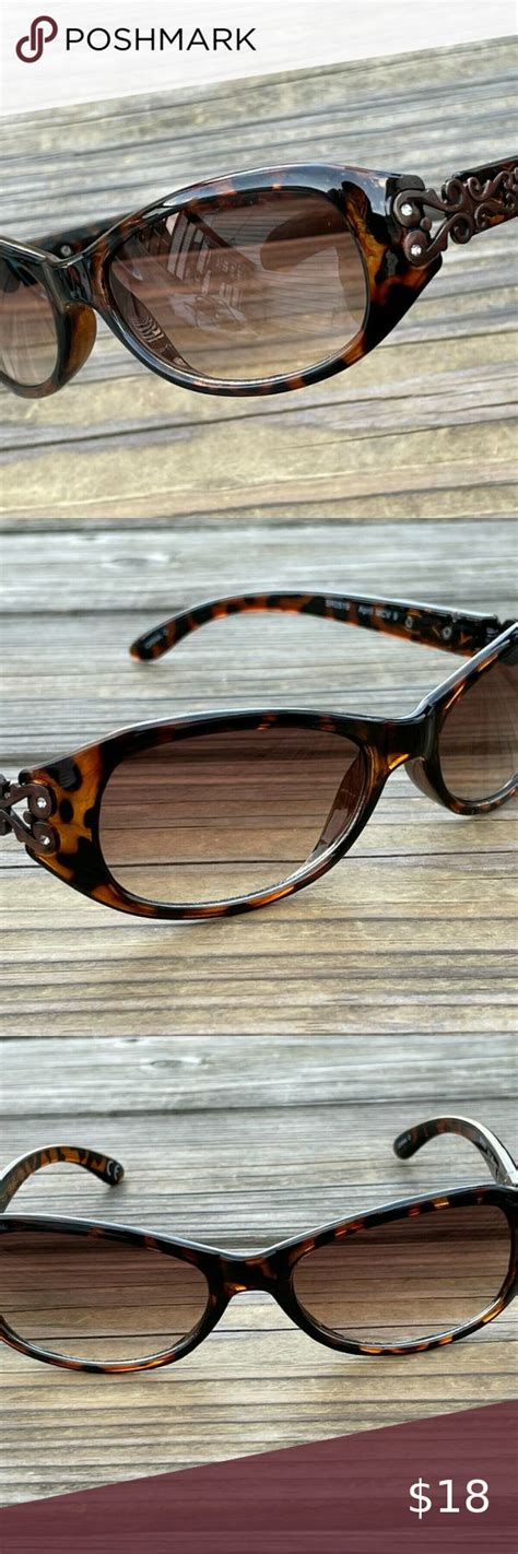 Foster Grant Women Sunglasses April Sr0519 Brown Tortoise Eye Wear Shades Sunglasses Women