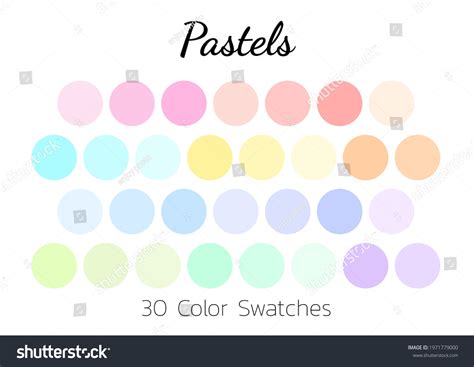 Pastel Procreate Color Palette Hex Codes Pastel Pink Palettes De