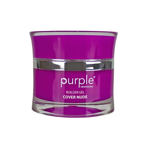 Gel De Construction Cover Nude Gr Purple Fraise Nail Shop