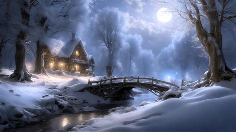 Moonlight Magic by AI-Postcards on DeviantArt