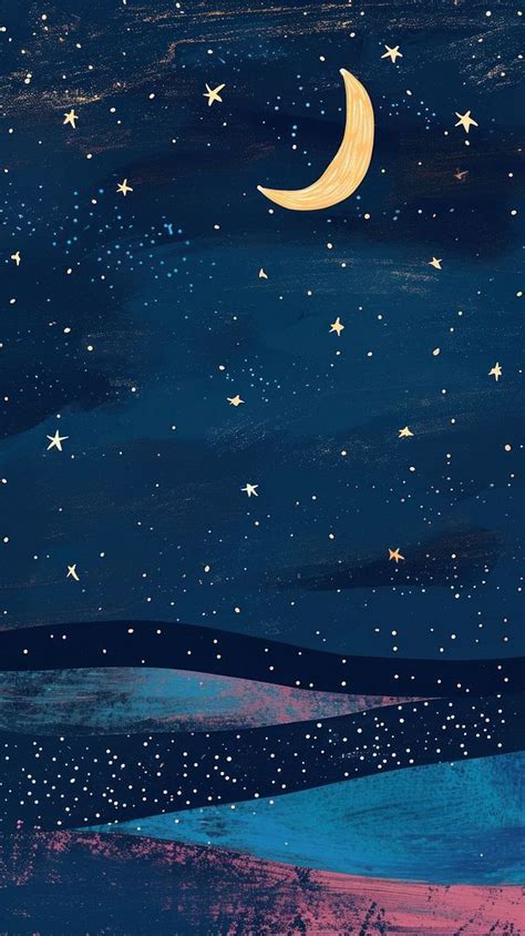 Night sky illustration backgrounds astronomy | Free Photo Illustration ...