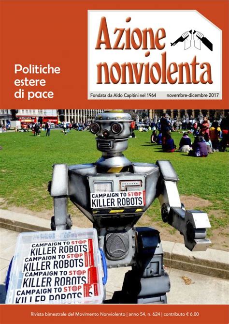 Azione Nonviolenta Novembre Dicembre Azione Nonviolenta