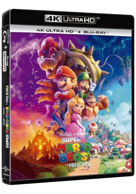 Super Mario Bros La Pel Cula K Uhd Blu Ray Blu Ray Eur