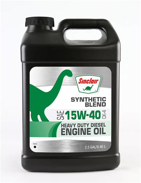 Sinclair Synthetic Blend 15w 40 Ck 4 Heavy Duty Diesel Engine Oil