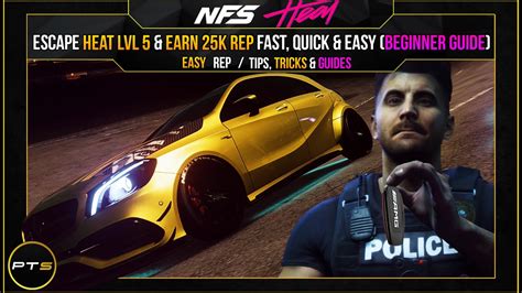 NFS Heat How To Escape Heat Level 5 Cops And EARN 25K REP Fast