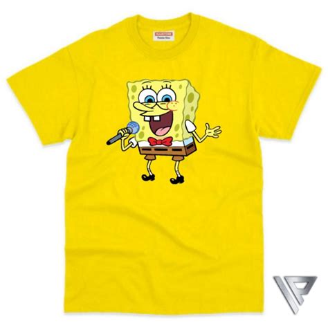 Jual Spongebob Baju Anak Kaos Atasan Anak Custom Gambar Spongebob Free