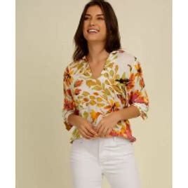 Camisa Feminina Estampa Floral R 63 Promobit