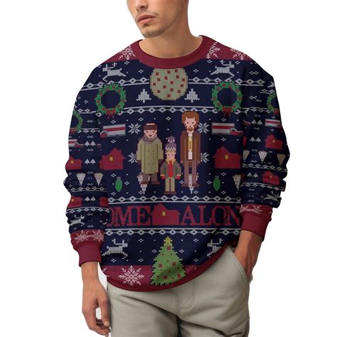 Home Alone Kevins Trouble Christmas Ugly Sweater Nousty