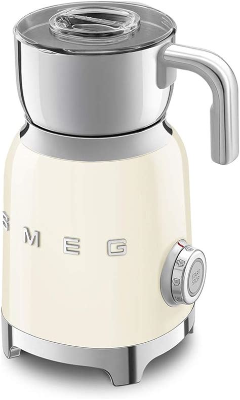SMEG MFF01CREU Milk frother, Black : Amazon.co.uk: Home & Kitchen