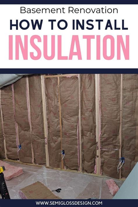 Insulating Basement Walls With Fiberglass Batting Artofit