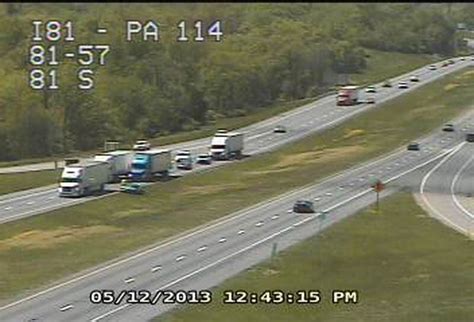 Multi Vehicle Accident Reported On I 81 In Silver Spring Township