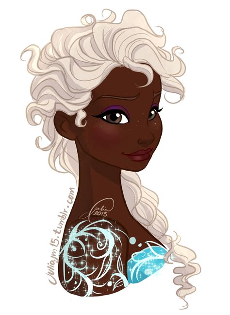 What Frozens Anna And Elsa Would Look Like If They Were Black Photos