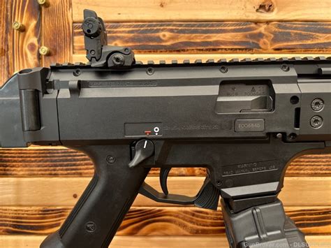 Cz Usa Scorpion Evo S Black Finish W Sb Tactical Brace Bbl Mm