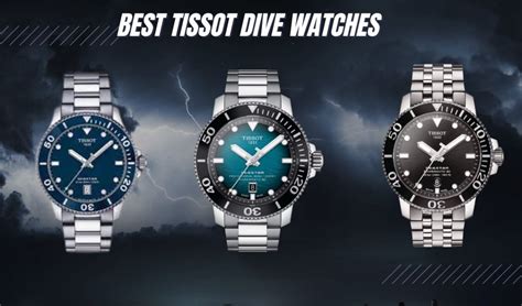 15 Best Tissot Dive Watches Seastar In All Its Glory