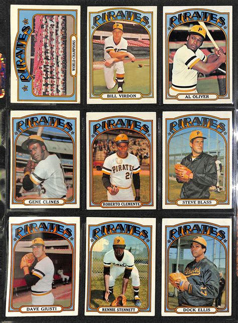 Lot Detail Topps Baseball Complete Set Of Cards