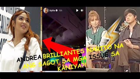 ANDREA BRILLIANTES GINULAT ANG NETIZEN MATAPOS ANG PANANAHIMIK SA