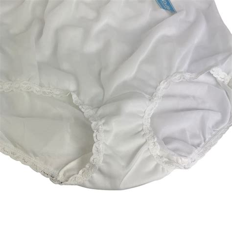 Vintage Dixie Belle Lingerie White Nylon Granny Panties Lot Of Etsy