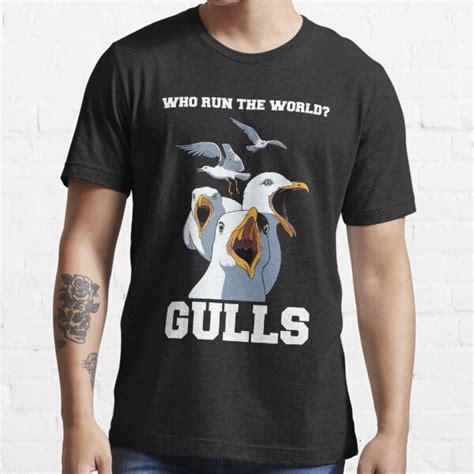 "Who Run The World Gulls" T-shirt for Sale by Malouka-TN | Redbubble ...