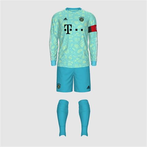 Bayern Munich 2223 Goalie Neuer Fifa 23 Kit Creator Showcase