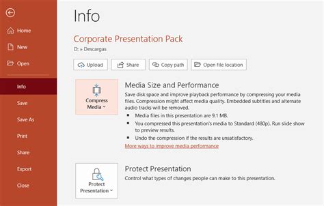 How To Compress A Powerpoint Presentation