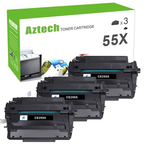 X Pack Compatible Toner Cartridge For Hp Ce X X For Hp P