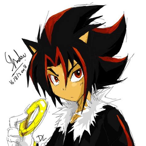 Shadow : human version by DC9spot on DeviantArt