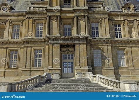 Maisons Laffitte France April 3 2017 Castle Editorial Photo